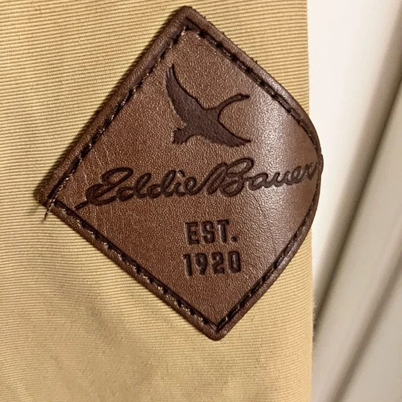 Eddie Bauer | Like New Charly Tan Waterproof Rain Jacket Small - Picture 6 of 7
